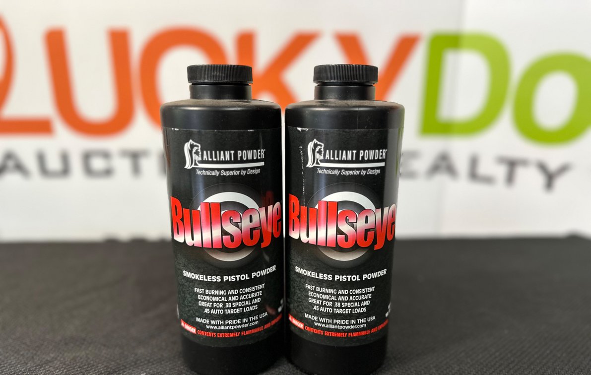 Alliant Bullseye Pistol Powder - (2) 1lb