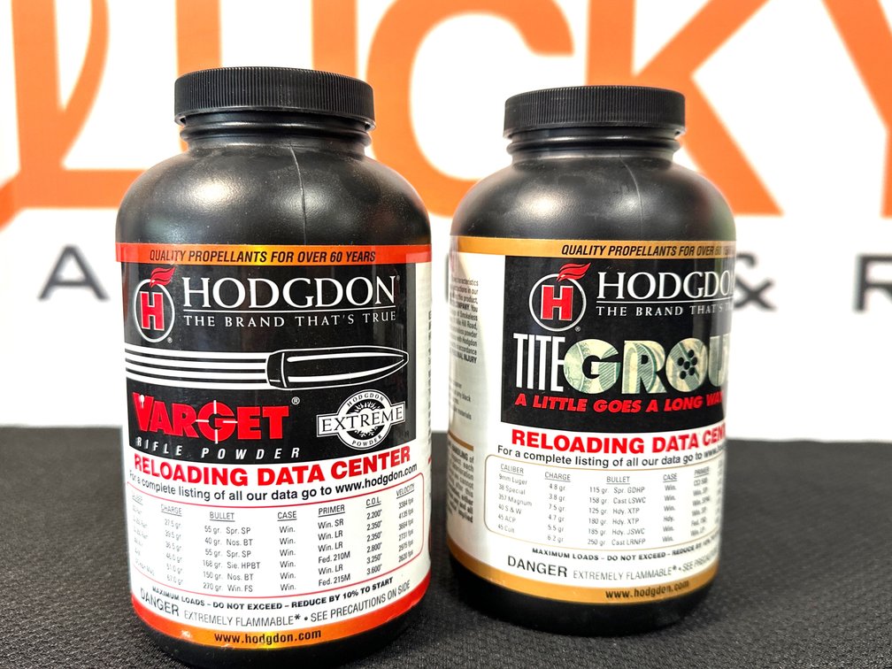 Hodgdon Varget Rifle Powder - 2 (Sealed)