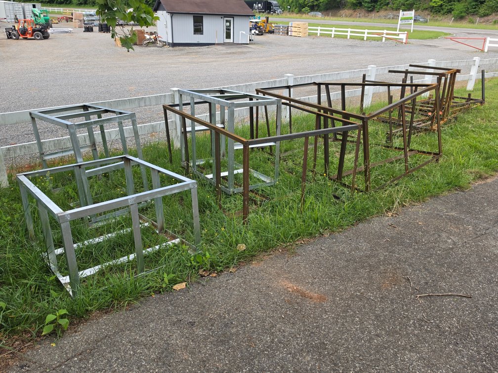 Assorted Metal Shipping and Packing Crates - Buyer Is Responsible For Loading
