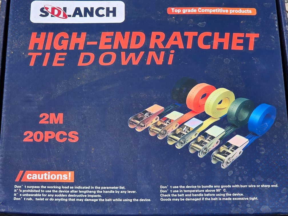 (20) Unused Endless Ratchet Straps