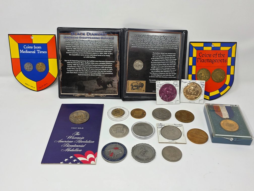 Assorted Medals - US & Foreign Coinage