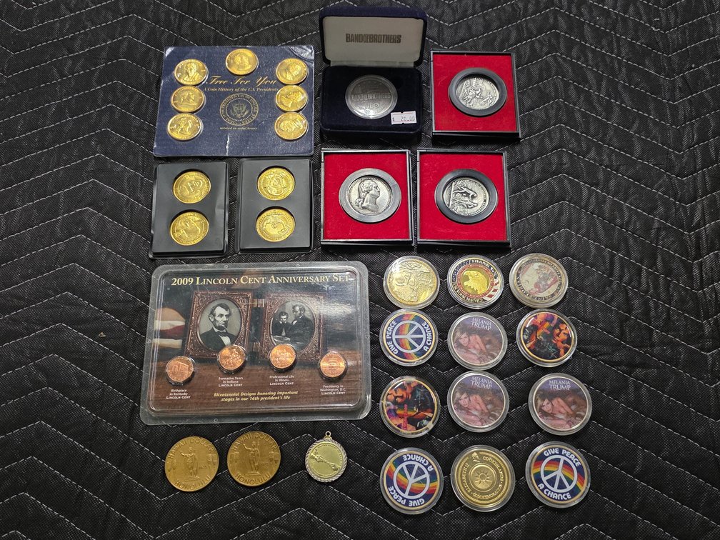 Assorted Medals - US Coinage & More