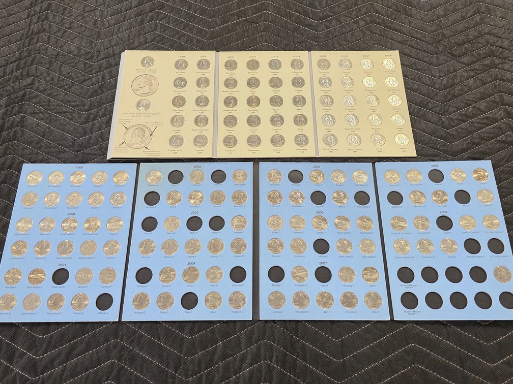 (2) Washington State Quarter Collections