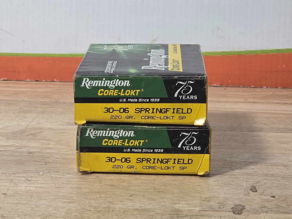 Remington Core Lokt 30-06 Springfield 220 Gr Core Lokt PSP (2) Boxes of 20