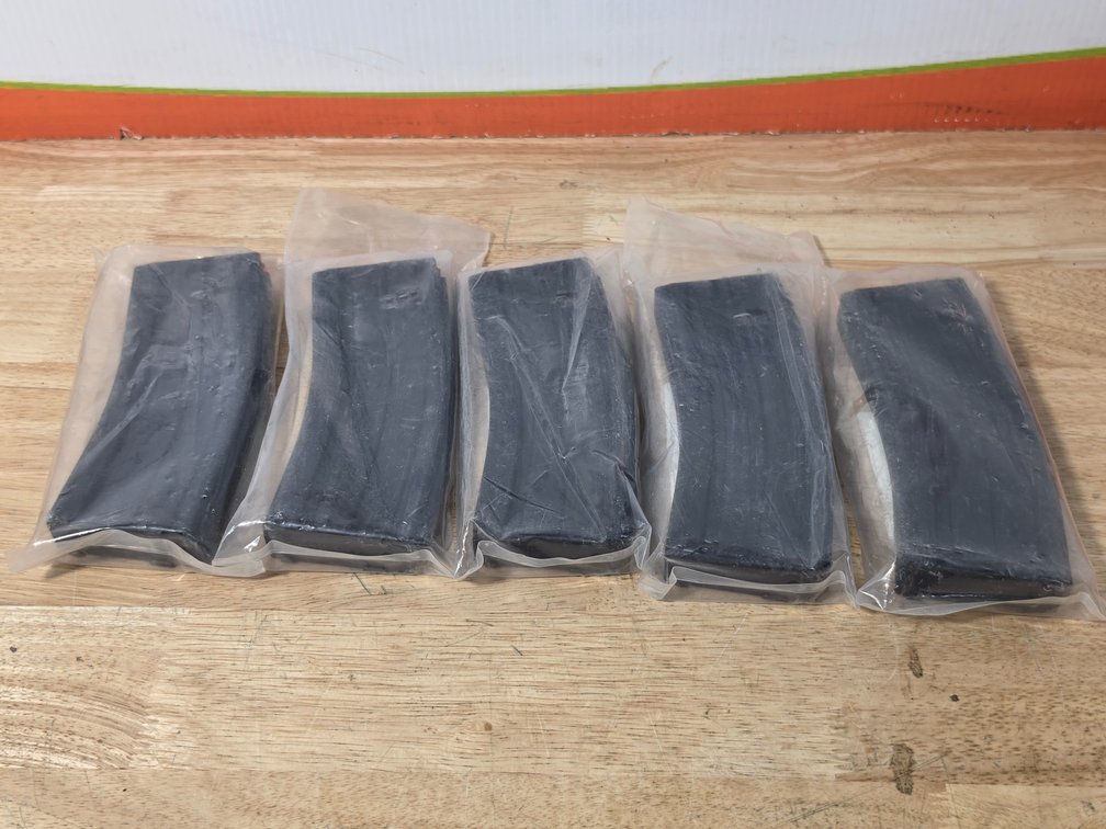 (5) 30 Round Metal AR Magazines