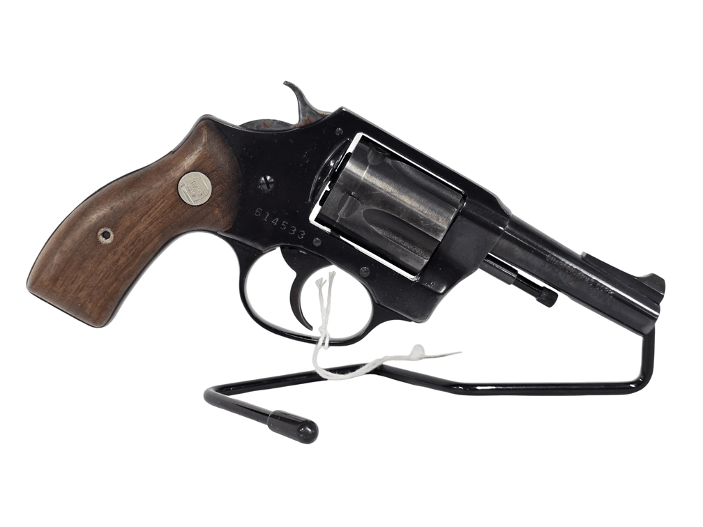 Charter Arms 38 Special Revolver 4" Barrel w/ Leather Holster - Serial # 614533
