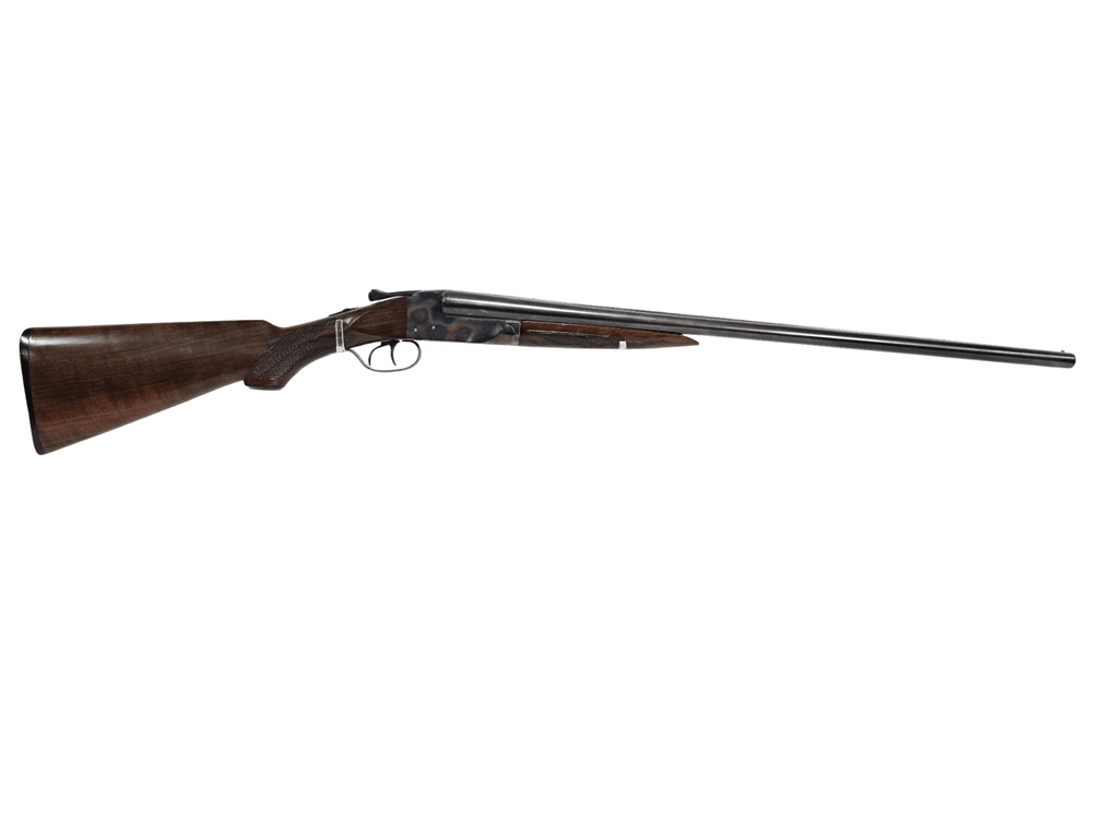 1934 Ithaca 20-Gauge SXS Double-Barrel Shotgun - Serial # 322895 - Locks Up Tight - Pretty Gun