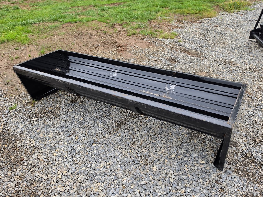 Metal Feed Bunk Measures 90" Long