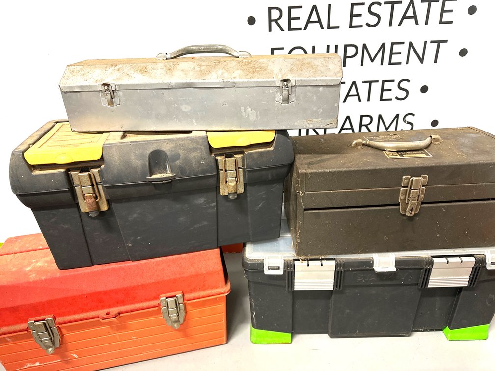 Misc Handheld Toolboxes - Metal & Plastic (5)