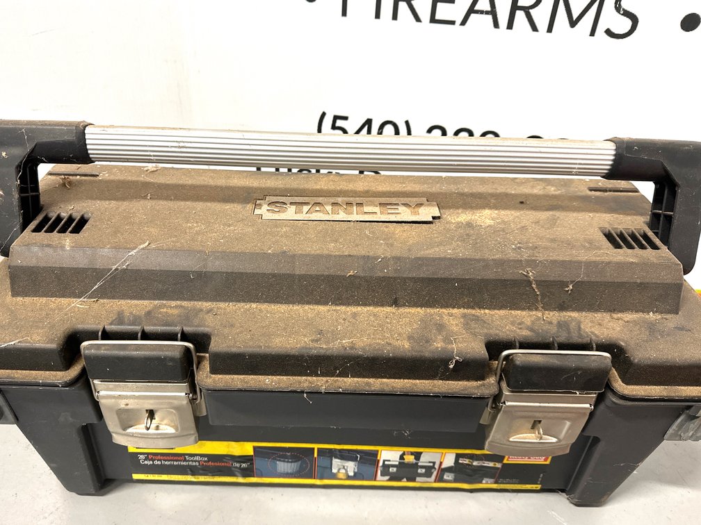 Stanley Handheld Toolbox 26”  with Misc Tools