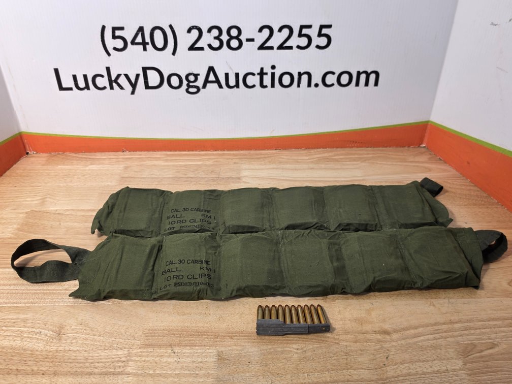 .30 Carbine Ball Ammo (240) +/- Rounds
