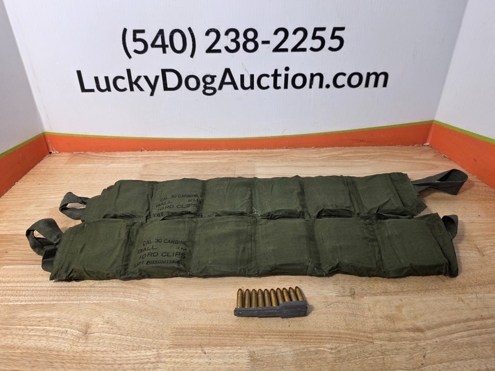 .30 Carbine Ball Ammo (240) +/- Rounds