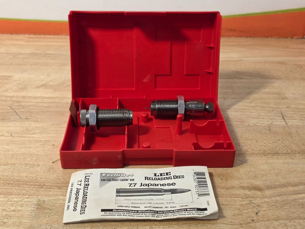 Lee 7.7 Jap Reloading Dies