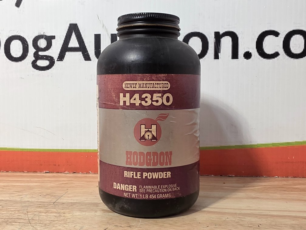 Hodgdon H4350 Rifle Powder 1Lb Container (Sealed)