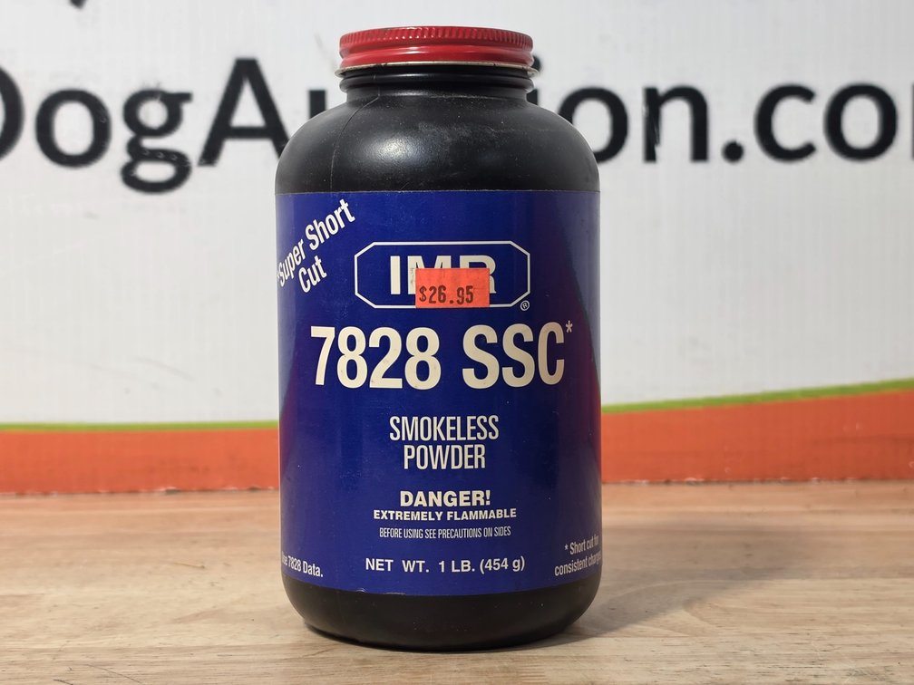 IMR 7828 SSC Smokeless Powder - Container & Contents Weigh 18.3 Oz (Sealed)