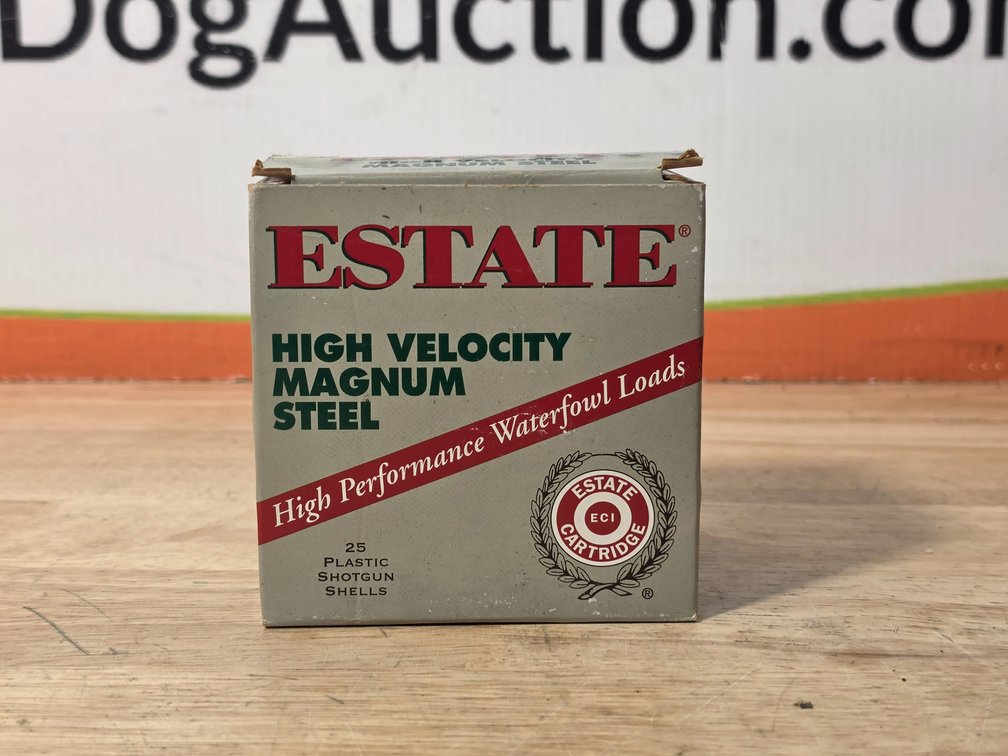 Estate High Velocity Magnum Steel 12 Gauge 3.5" #2 Shot (1) Box of 25