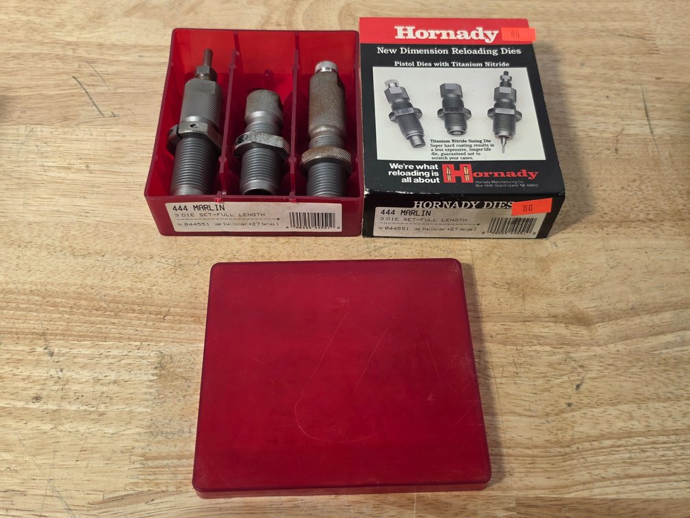 Hornady 444 Marlin 3 Die Set