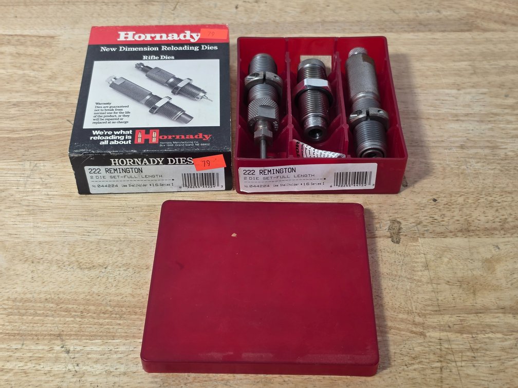 Hornady 222 Remington 2 Die Set