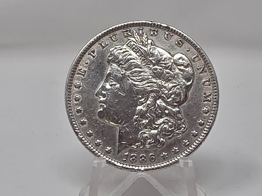 1886 Morgan Silver Dollar