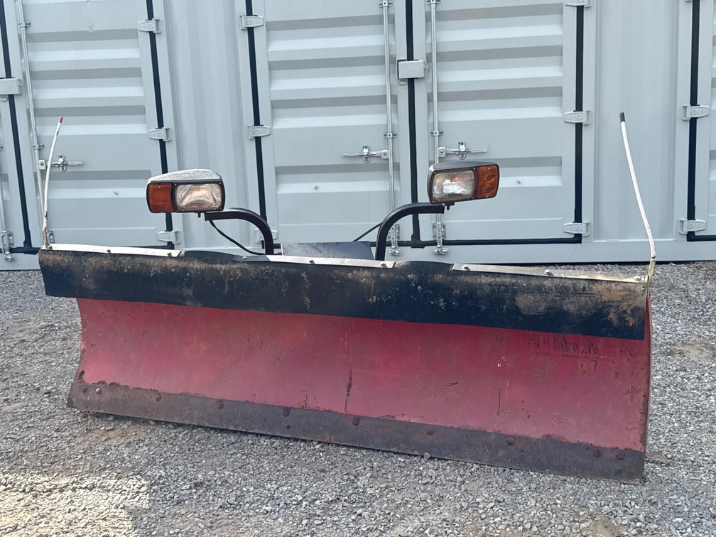 Hiniker 8’ Front Mount Snow Blade - Various Mounting Brackets