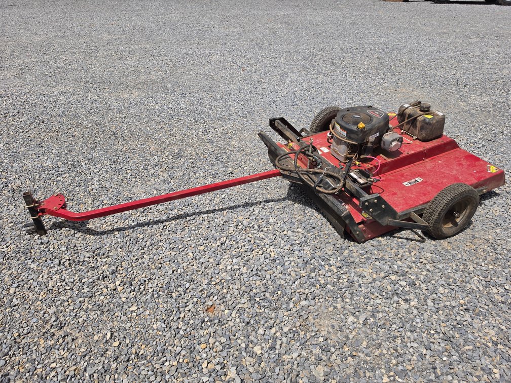 Swisher 44 Rugged Cut Pull Behind Mower - Briggs & Stratton 14.5HP Engine (Ran When Tested) - Electric Starr