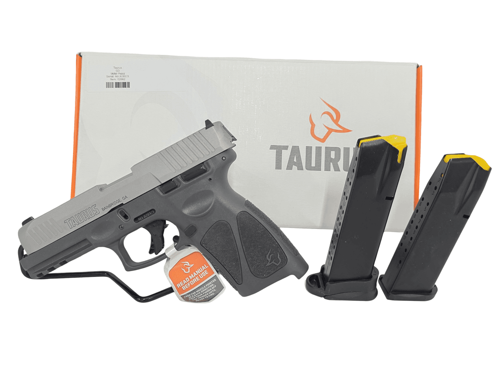 Taurus G3 9MM Semiautomatic Pistol w/ 2 Mags and Factory Box - Serial # AEL828121
