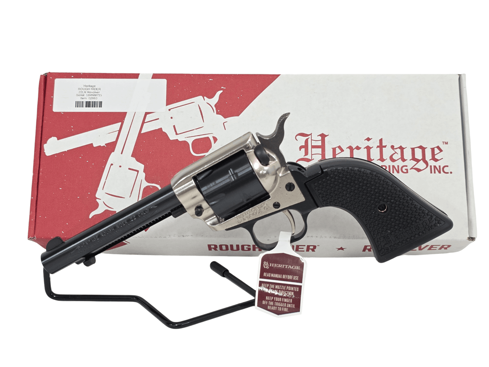Heritage Rough Rider 22LR Revolver w/ Factory Box - Serial # 1BH900715
