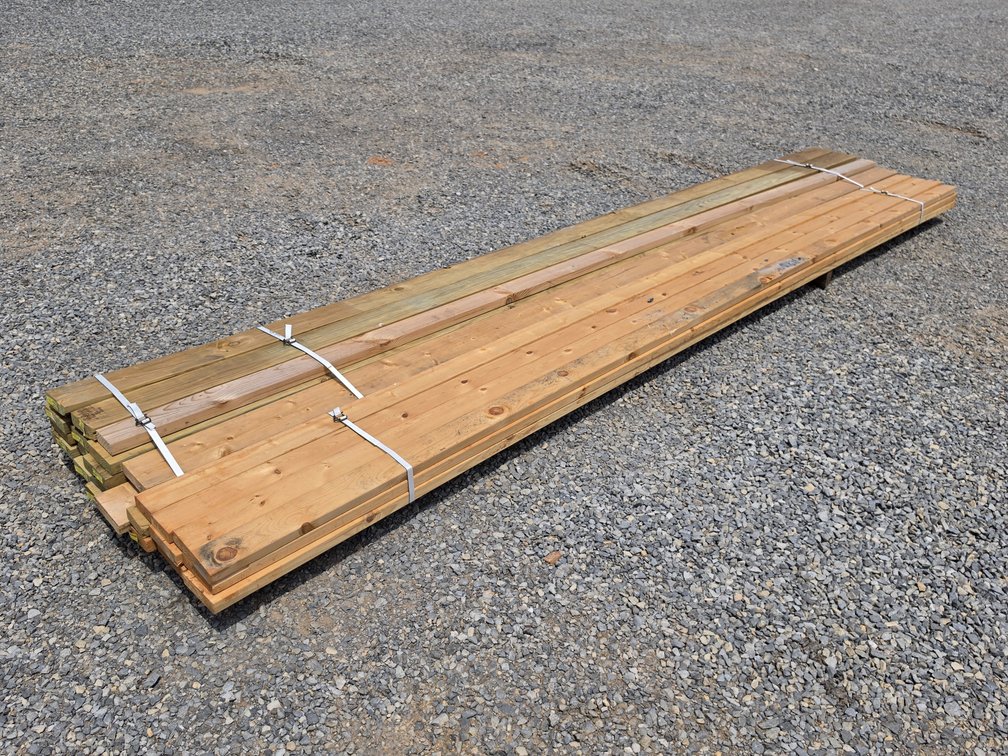 (17) +/- 2"x6"x16' Boards - (7) +/- 2"x4"x20' Boards