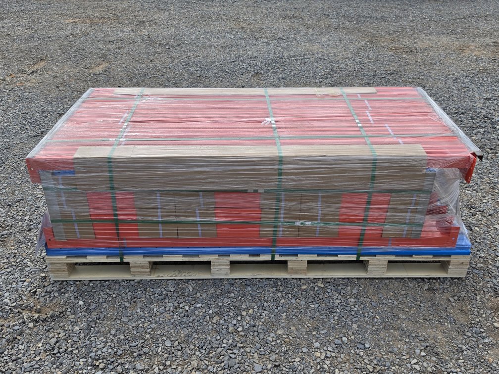 Unused SKLP 40' 6 Section Heavy Duty Metal Storage Shelves Model SK-HJ6