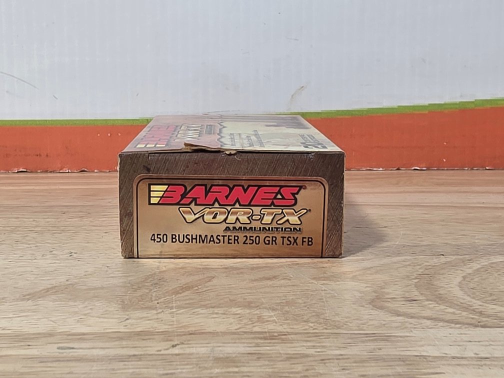 Barnes Vortx 450 Bushmaster 250Gr TSX FB (1) Box of 20