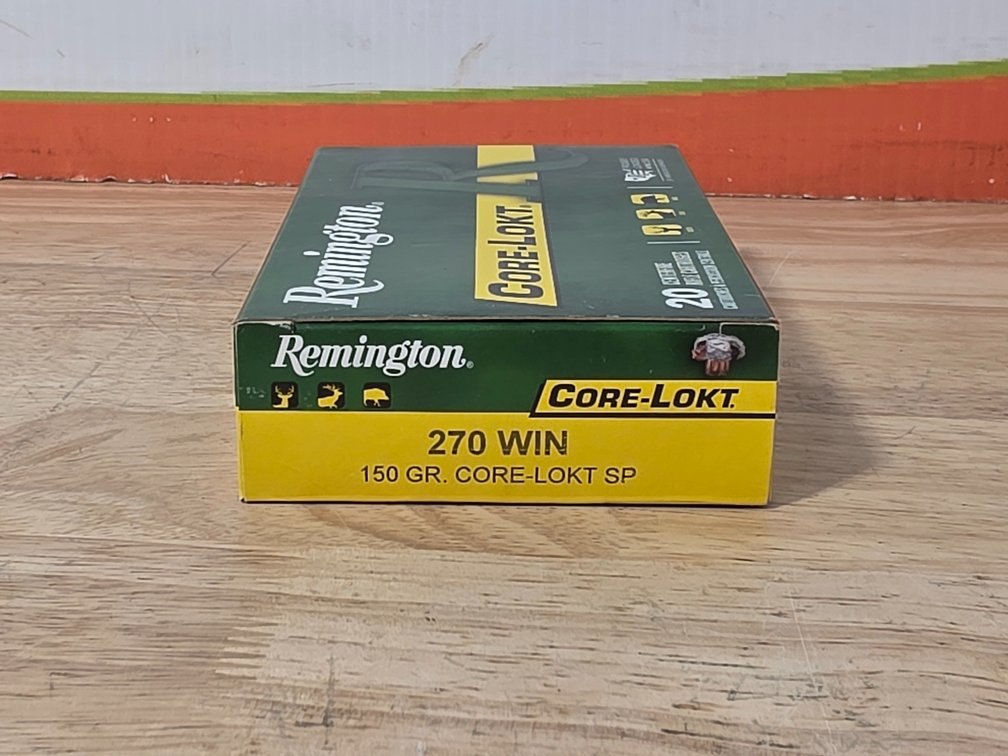 Remington Core Lokt 270 Win 150Gr Core Lokt SP (1) Box of 20