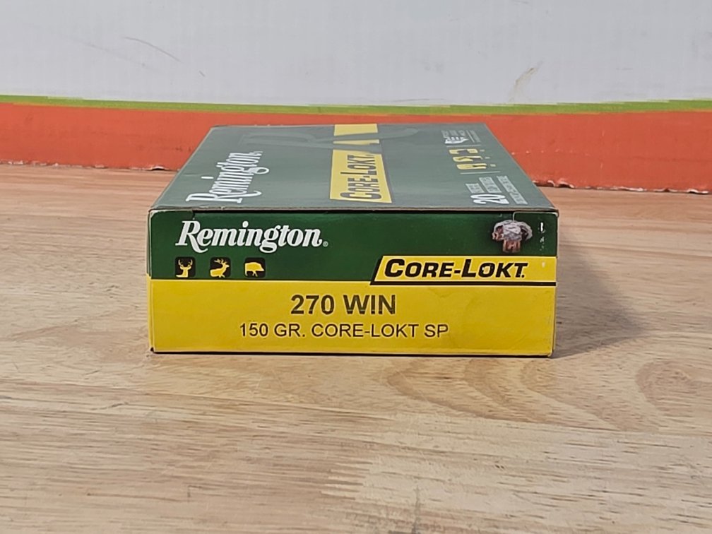 Remington Core Lokt 270 Win 150Gr Core Lokt SP (1) Box of 20