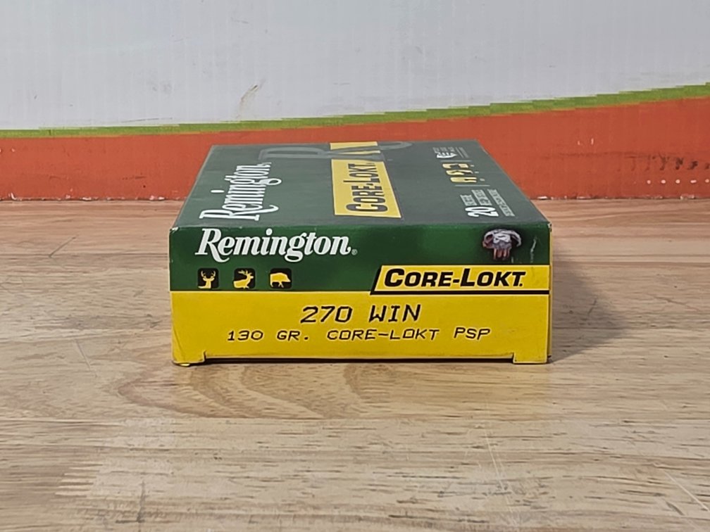 Remington Core Lokt 270 Win 130Gr Core Lokt PSP (1) Box of 20
