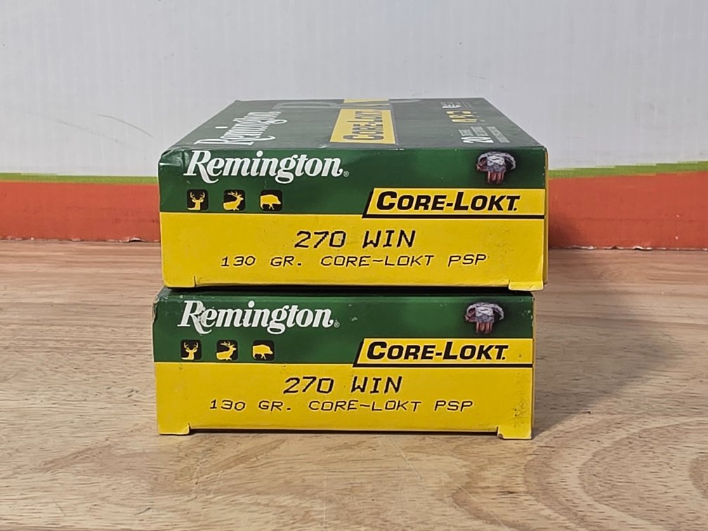 Remingtin Core Lokt 270 Win 130Gr Core Lokt PSP (2) Boxes of 20