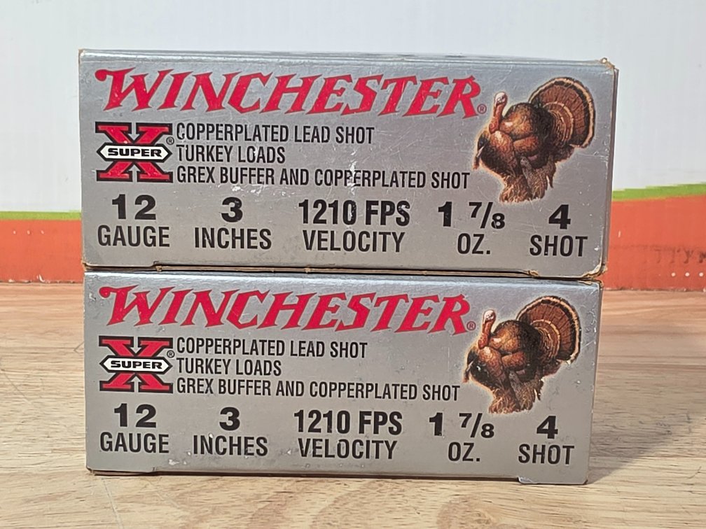 Winchester Super X 12 Gauge 3" #4 Shot (2) Boxes of 10