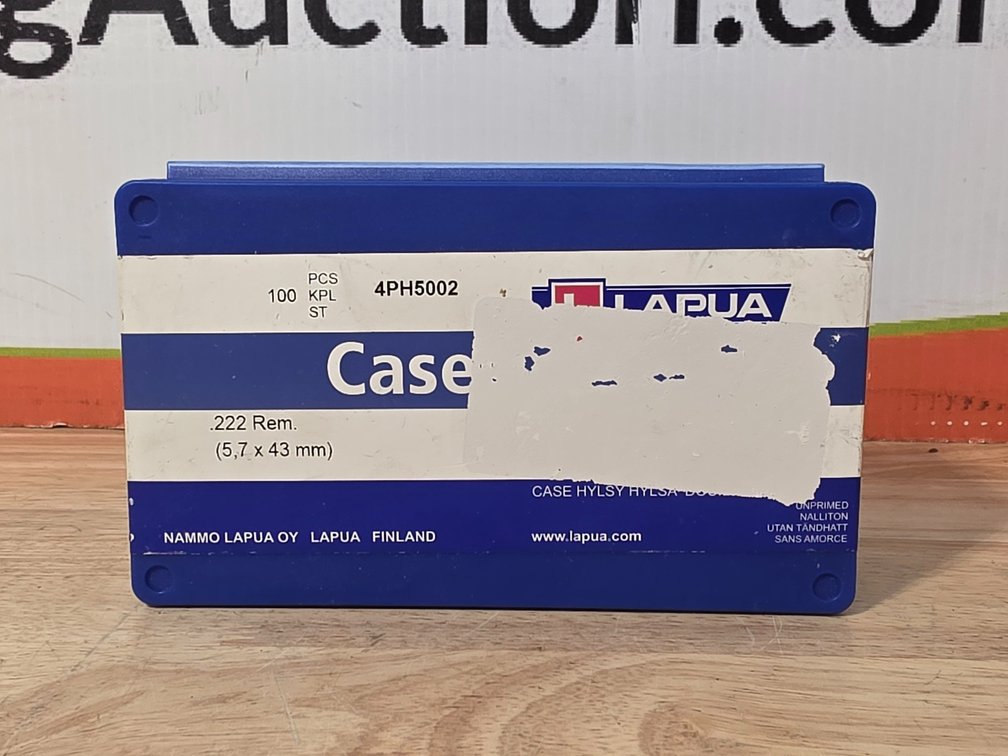 MaxwellLapua Brass .222 Rem Brass (1) Box of 100