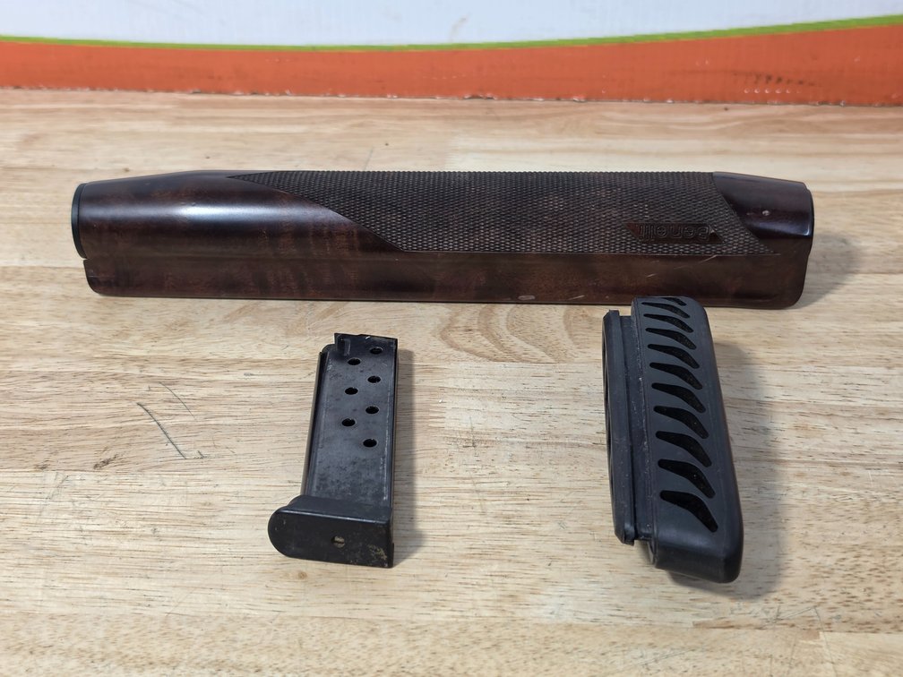 Benelli Montefeltro Forend - Benelli Rubber Buttpad - Pistol Magazine