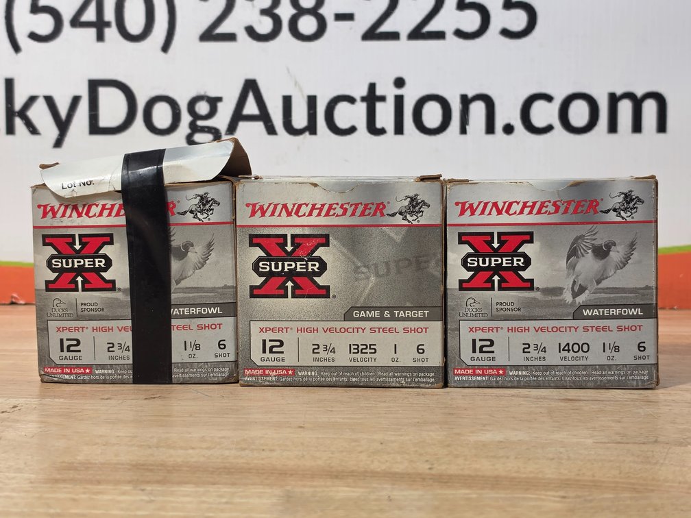 Winchester Super X 12 Gauge #6 Steel Shot (60) +/- Rounds