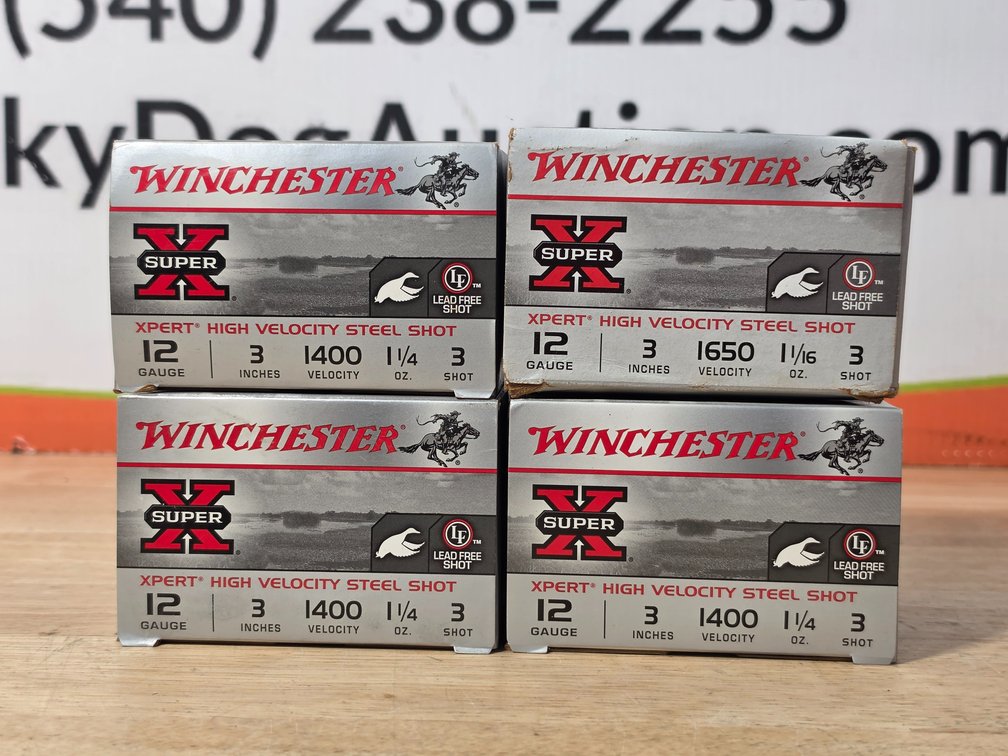 Winchester Super X High Velocity Steel Shot 12 Gauge 3" #3 Shot (70) +/- Rounds