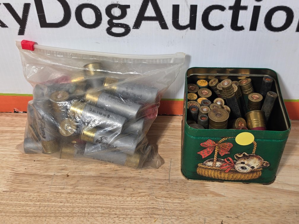 12 Gauge Steel Shot Shotgun Shells - Assorted Vintage Paper Shotgun Shells