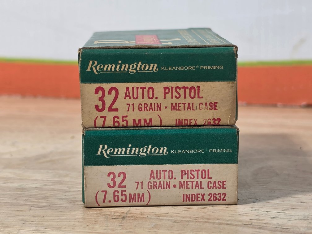 Remington 32 Auto Pistol 71Gr Metal Case (75) +/- Rounds