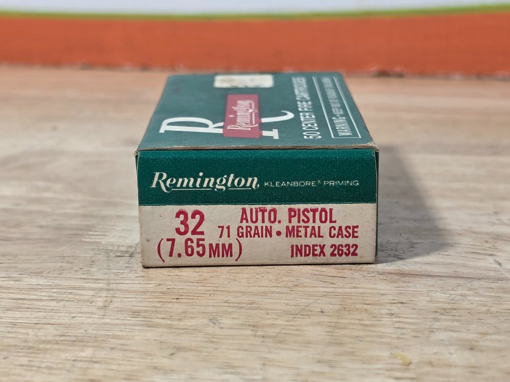 Remington 32 Auto Pistol 71Gr Metal Case (50) +/- Rounds