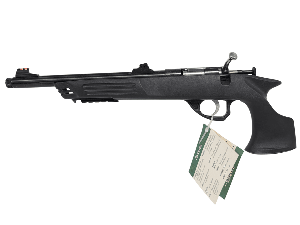 Keystone Single Shot Hunter Bolt Action Pistol 22 Magnum - Night Sights - Threated Barrel - Factory Box - Serial # 1185152