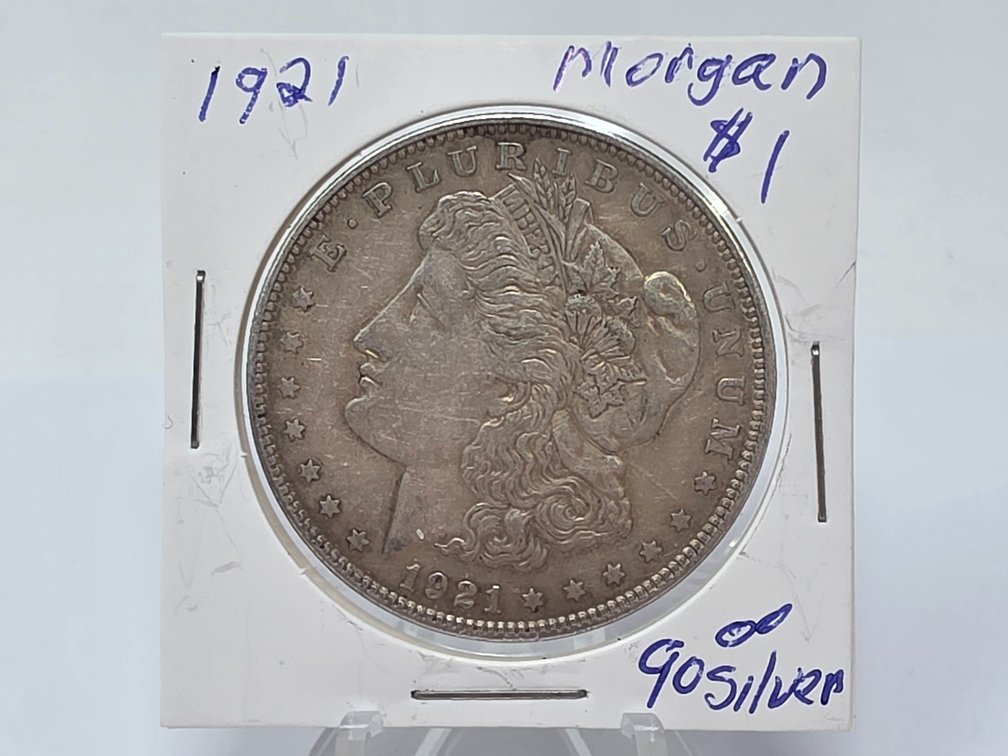 1921 Morgan Silver Dollar