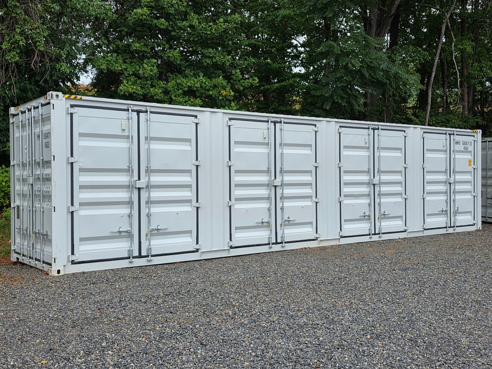 40' Container (One Trip) High Cube w/ 4 Sets of Side Doors - MMPU5004710 - Delivery Options Available