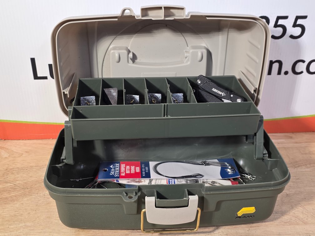 Plano Tackel Box w/ Fishing Weights - Fishing Hooks