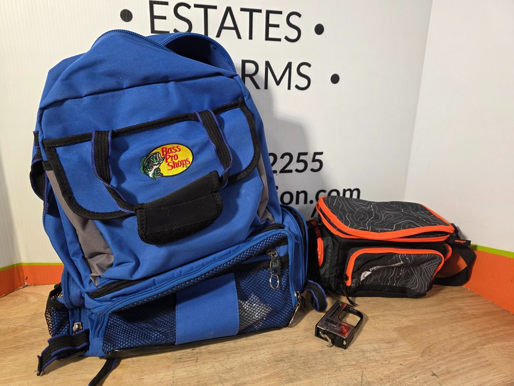 Bass Pro Shops Tackle Backpack - Soft Sided Fishing Tackel Bag