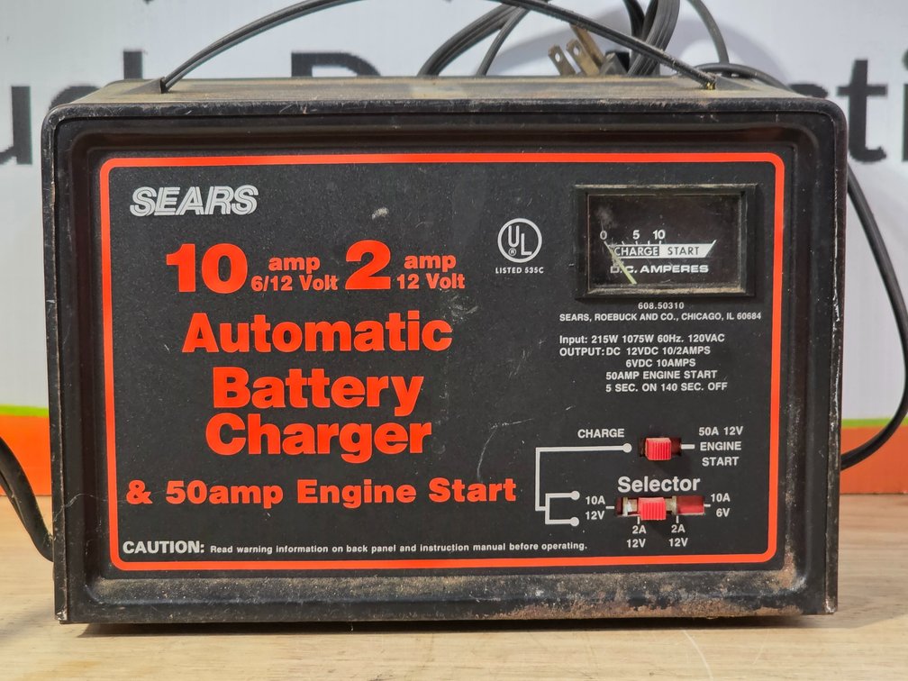 Sears Automatic Battery Charger
