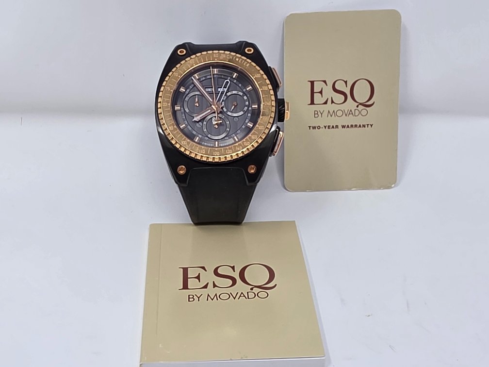 ESQ by Movado Chronograph Wristwatch - We cannot confirm authenticity