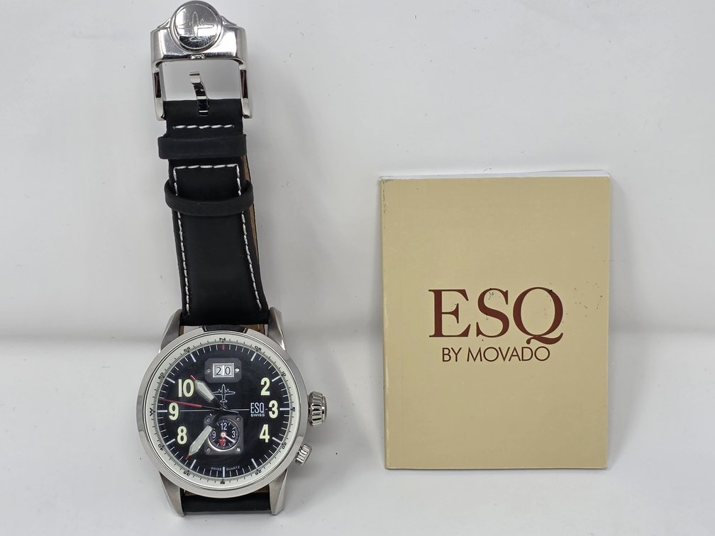 ESQ by Movado Swiss Quartz Men's Wristwatch - We cannot confirm authenticity